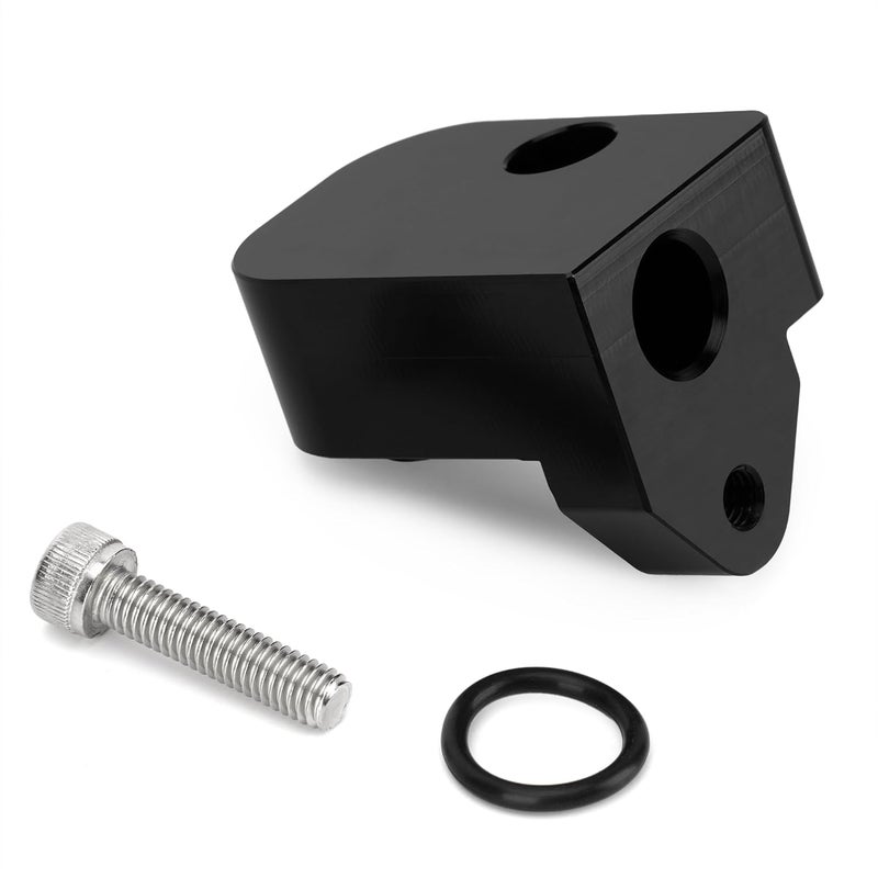Jetuplusllc Temperature Air Intake Sensor Spacer Kit for 2017-2024 Chevy Silverado 2500HD 3500HD, GMC Sierra 2500HD 3500HD 6.6L Diesel Black - Image 1